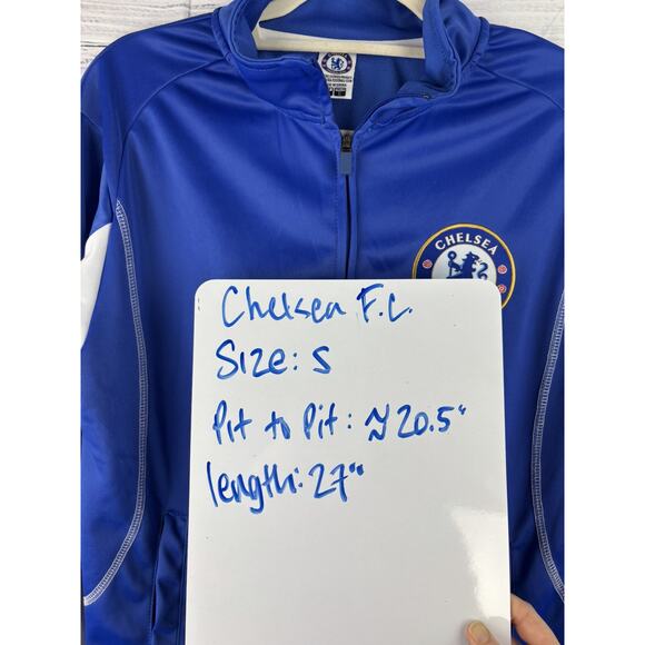Chelsea Football Club Jacket Official Licensed Track Jacket MENS Size Small READ - Picture 15 of 15
